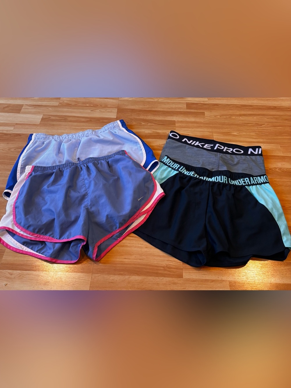 Nike Pro & Nike , Under Armour Shorts Bundle